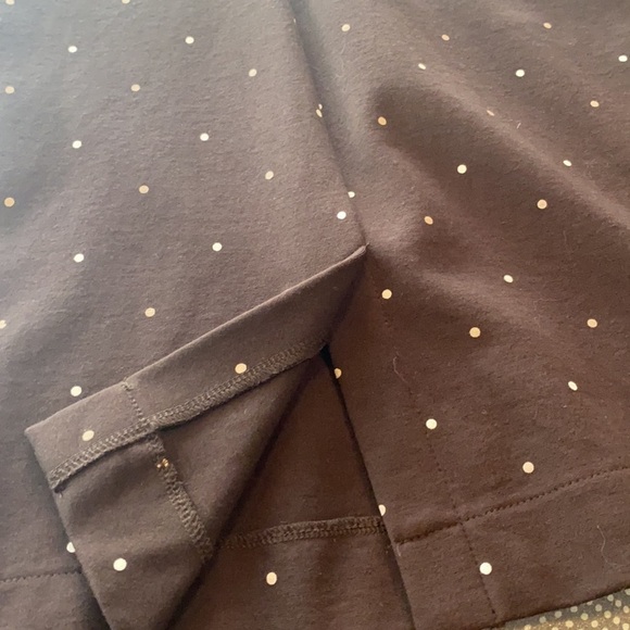 Lands End Dress Brown polkadot SZ 8 Sleeveless - Picture 8 of 8